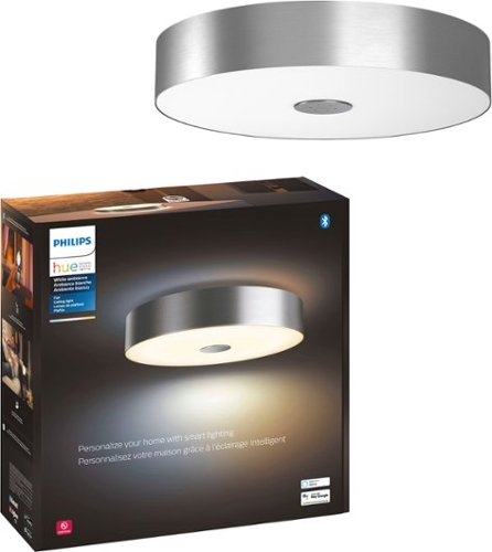 Philips - Geek Squad Certified Refurbished Hue White Ambiance Fair Ceiling Light