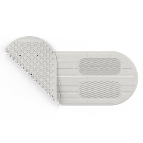 

Martha Stewart - Bath Mat with Microban, for Tub - gray