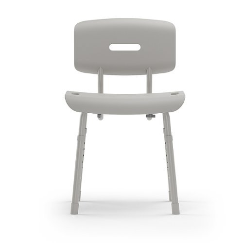  Martha Stewart - Euro Style Shower Chair with Microban - beige