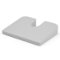 Martha Stewart - Compressed Coccyx Cushion - Gray-Front_Standard