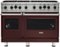 Viking - 5-Series 48"W Gas Open Burner Range - red-Front_Standard