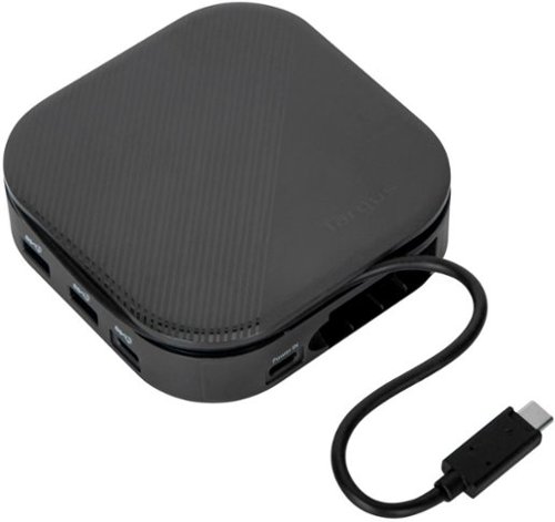 Targus USB-C Universal Dual HD Docking Station with 80W PD Pass-Thru - Black BUY IN EUROPE