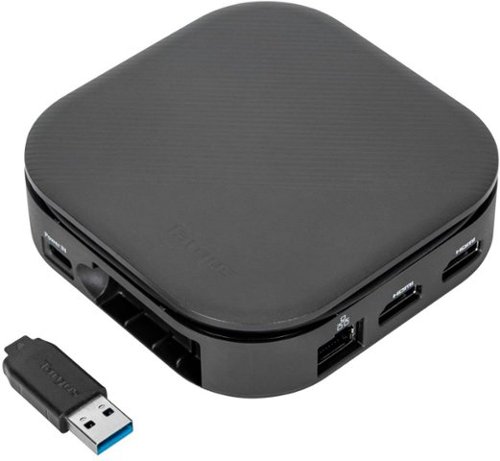 Targus USB-C Universal Dual HD Docking Station with 80W PD Pass-Thru - Black BUY IN MIDDLE EAST