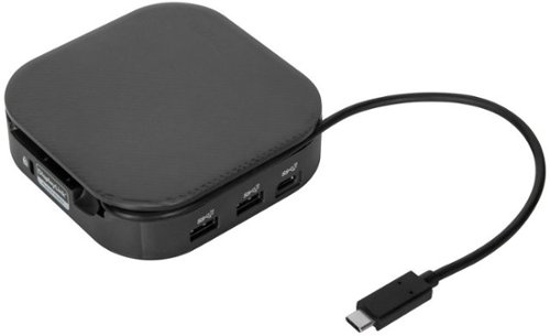 Targus USB-C Universal Dual HD Docking Station with 80W PD Pass-Thru - Black BUY IN AUSTRALIA