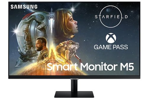 Samsung - 32" M50C FHD Smart Monitor with Streaming TV - Black