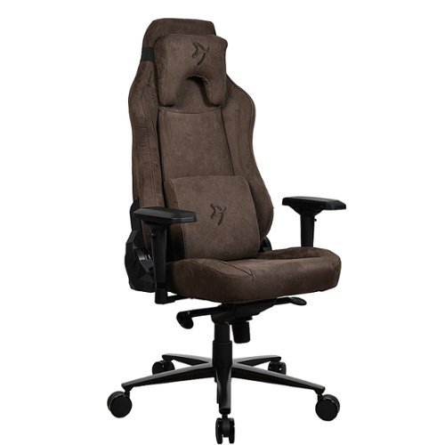 

Arozzi - Vernazza Series Top-Tier Premium Supersoft Upholstery Fabric Office/Gaming Chair - Brown