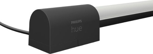 Philips - Geek Squad Certified Refurbished Hue Play Gradient Light Tube Large - Black