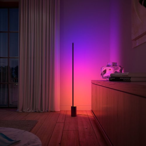 Philips - Geek Squad Certified Refurbished Hue Gradient Signe Table Lamp - Black