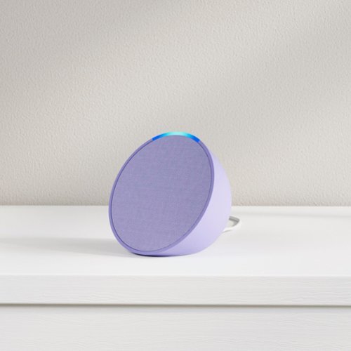 Amazon Echo Pop (1st Generation) Smart Speaker with Alexa - Lavender Bloom BUY ONLINE