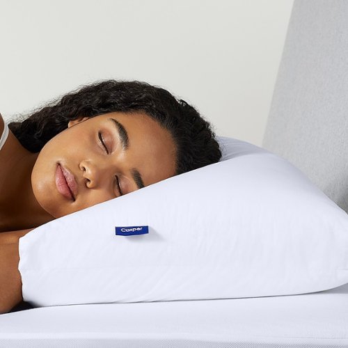 The Casper Machine Washable 2pk Original Pillow - Standard: Universal Sleeper, Medium Fill, Cotton, Polyester, 280 Thread Count
