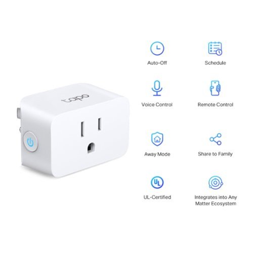 TP-Link Tapo Smart Wi-Fi Plug Mini with Matter (2-pack) - White GLOBAL SHIPPING