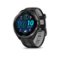 Garmin - Forerunner 965 GPS Smartwatch 47 mm Fiber-reinforced polymer - Carbon Gray TLC/Titanium-Front_Standard 