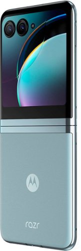 Motorola razr+ 2023 256GB (Unlocked) - Glacier Blue SHOP ONLINE