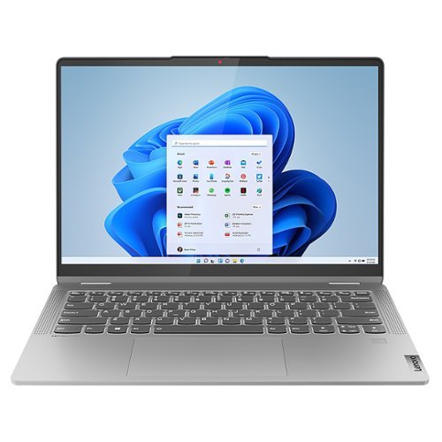 Lenovo - IdeaPad Flex 5 2-in-1 14" Touch-Screen Laptop - AMD Ryzen 5 with 8GB Memory - 256 GB SSD - Arctic Gray