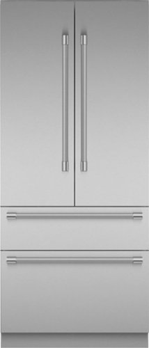 Thermador - Freedom Collection 20.1 Cu. Ft. French Door Built-in Smart Refrigerator with Professional Series Handles - Stainless Steel