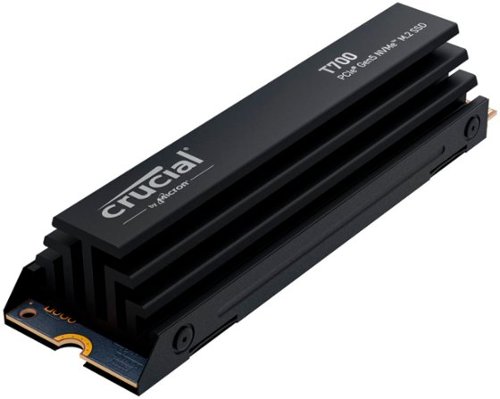 Crucial T700 1TB Internal SSD PCIe Gen 5x4 NVMe with Heatsink