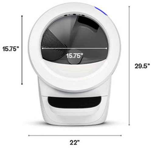 Whisker Litter-Robot 4 Smart App-Controlled Self-Cleaning Litter Box Core Accessories Bundle - White WHERE TO BUY