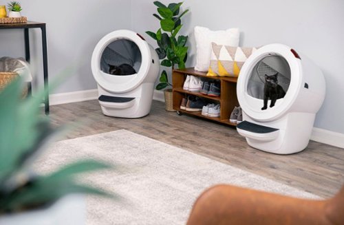 Whisker Litter-Robot 4 Smart App-Controlled Self-Cleaning Litter Box Core Accessories Bundle - White BUY IN UAE
