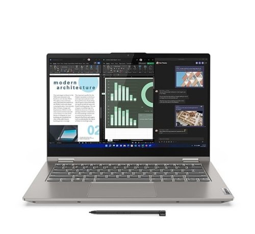 Lenovo - ThinkBook 14s Yoga Gen 3 IRU 2-in-1 14" Touch-Screen Laptop - Intel Core i7 with 16GB Memory - 512GB SSD - Gray