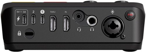 RØDE StreamerX Audio Interface and Video Capture Mixing Board - Black WORLDWIDE DELIVERY