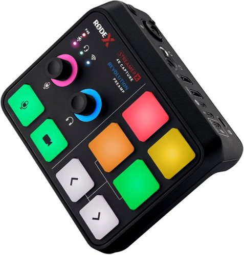 RØDE StreamerX Audio Interface and Video Capture Mixing Board - Black GLOBAL SHIPPING