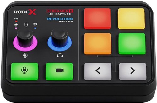 RØDE StreamerX Audio Interface and Video Capture Mixing Board - Black HOW TO BUY