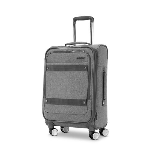 

American Tourister - Whim 21" Expandable Spinner Suitcase - DOVE GREY