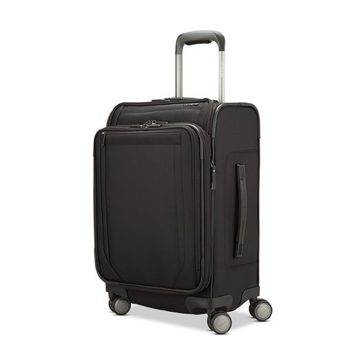 Samsonite - Lineate DLX Carry On 23" Expandable Spinner Suitcase - Black