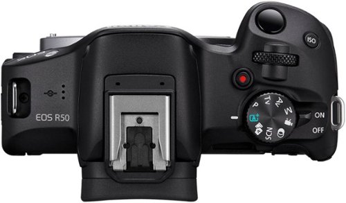 Canon EOS R50 4K Video Mirrorless Camera with RF-S18-45mm Content Creator Kit - Black BUY IN SINGAPORE