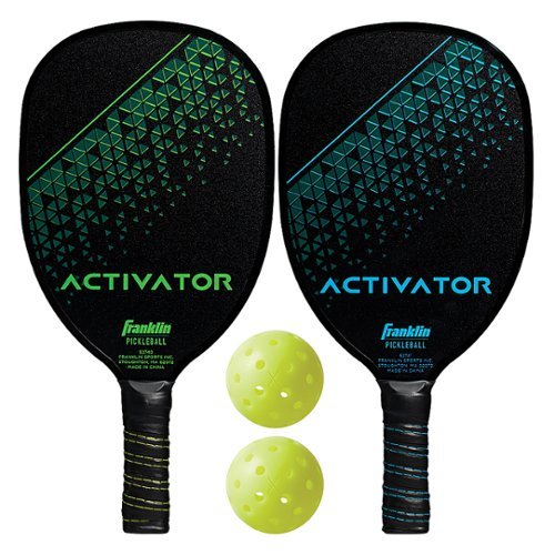 Image of Franklin Sports - 2 Player Activator Pickleball Paddle and Ball Starter Set