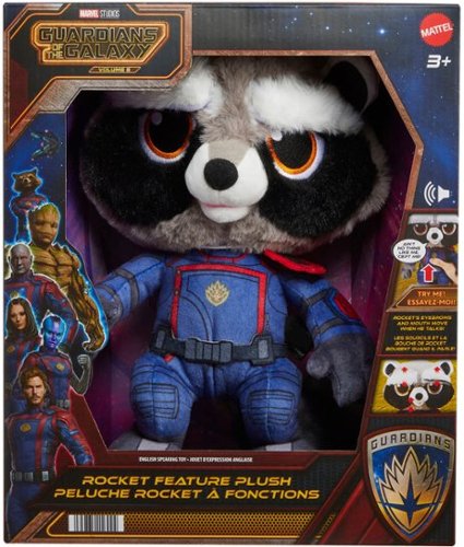 Marvel Guardians of the Galaxy 10” Rocket Talking Feature Plush BUY ONLINE