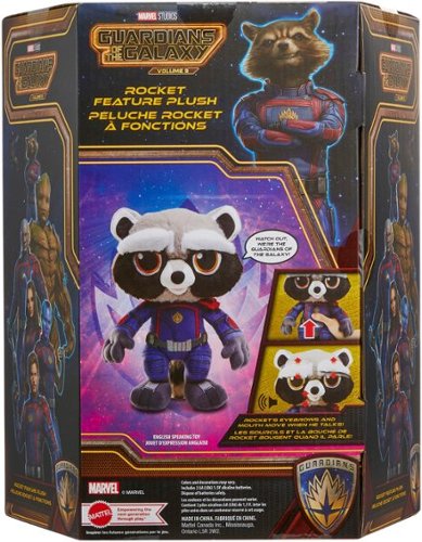 Marvel Guardians of the Galaxy 10” Rocket Talking Feature Plush BUY IN EUROPE