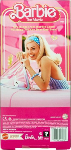 Barbie The Movie 11.5 Doll in Gingham Dress GLOBAL SHIPPING
