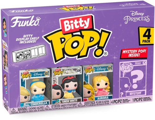 Funko - Bitty POP! Disney- Cinderella 4 Pack