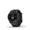 Garmin - fenix 7S Pro Sapphire Solar GPS Smartwatch 42 mm Fiber-reinforced polymer - Carbon Gray DLC Titanium - (2023)-Front_Standard