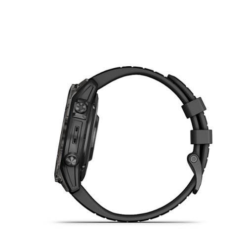 Garmin fenix 7 Pro Sapphire Solar GPS Smartwatch 47 mm Fiber-reinforced polymer - Carbon Gray DLC Titanium - (2023) GLOBAL SHIPPING