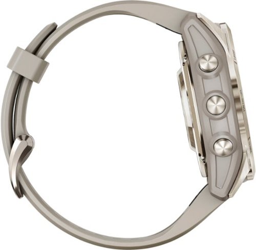 Garmin epix Pro (Gen 2) Sapphire Edition 42mm Fiber-Reinforced Polymer - Soft Gold with Light Sand Band WORLDWIDE DELIVERY