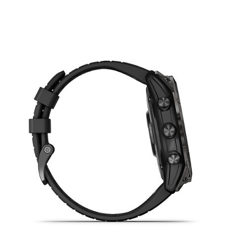 Garmin epix Pro (Gen 2) Sapphire Edition 51mm Fiber-Reinforced Polymer - Carbon Gray DLC Titanium with Black Band WORLDWIDE DELIVERY