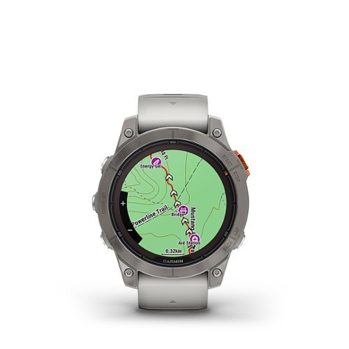 Garmin fenix 7 Pro Sapphire Solar Edition Titanium with Fog Gray/Ember Orange Band