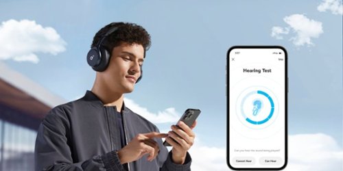Soundcore by Anker Space One True Wireless Noise Cancelling Over-the-Ear Headphones - Black BUY IN UAE