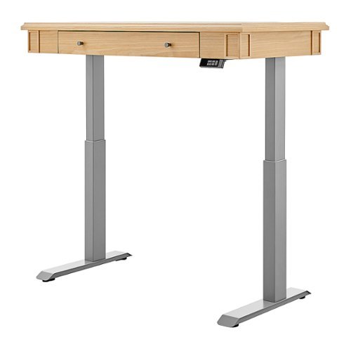 Koble - Daneé 60" Height Adjustable Desk - Oak-Front_Standard 