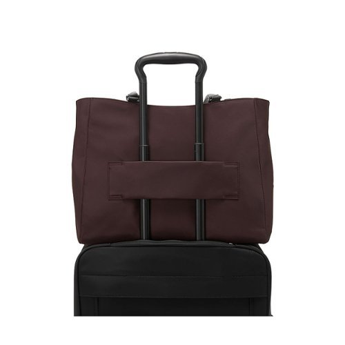 TUMI Voyageur Valetta Large Tote - Deep Plum GLOBAL SHIPPING