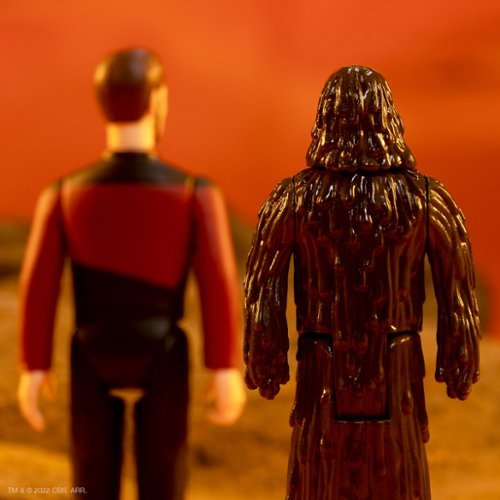 Super7 ReAction 3.75 in Plastic Star Trek: The Next Generation Action Figure - Commander Riker GLOBAL SHIPPING