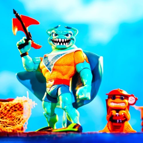 Super7 ULTIMATES! 7 in Plastic Teenage Mutant Ninja Turtles Action Figure - Ray Fillet WORLDWIDE DELIVERY