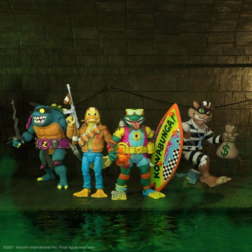 Super7 ULTIMATES! 7 in Plastic Teenage Mutant Ninja Turtles Action Figure - Scratch GLOBAL SHIPPING
