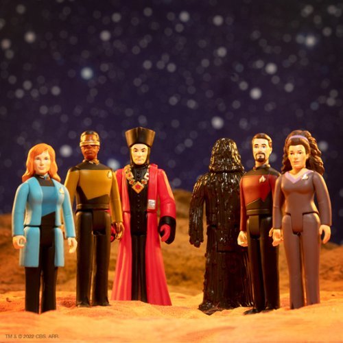 Super7 ReAction 3.75 in Plastic Star Trek: The Next Generation Action Figure - Dr. Crusher WORLDWIDE DELIVERY
