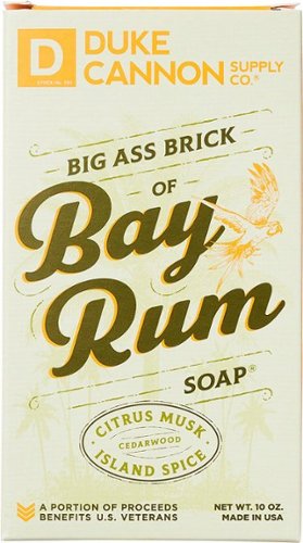 Duke Cannon Big Ass Brick of Soap - Bay Rum WORLDWIDE DELIVERY