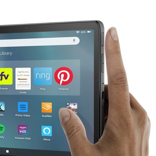 Amazon Fire Max 11 tablet, vivid 11 display, octa-core processor, 4 GB RAM, 14-hour battery life, 64 GB - Gray WORLDWIDE DELIVERY