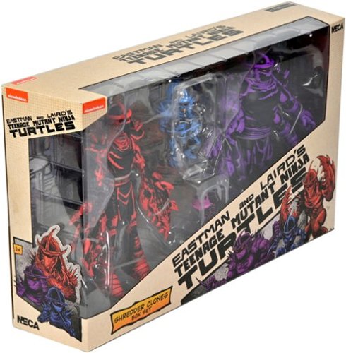 NECA Teenage Mutant Ninja Turtles 7 Eastman and Laird's - Shredder Clones WORLDWIDE DELIVERY