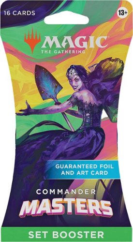 Wizards of The Coast Magic: The Gathering Commander Masters Set Booster Sleeve WORLDWIDE DELIVERY